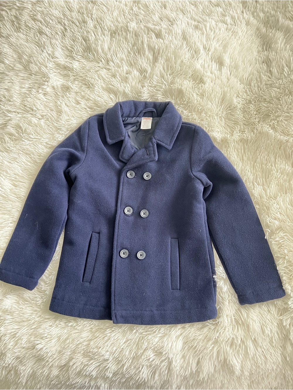 Gymboree Navy Double-Breasted Peacoat for Kids